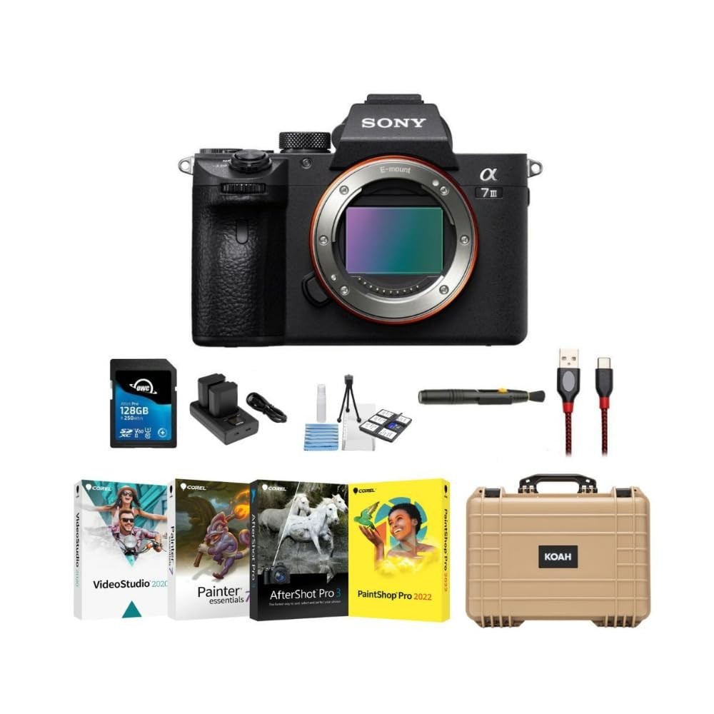 Amazon | Sony a7 III フルフレーム ミラーレスカメラ バンドル | 交換
